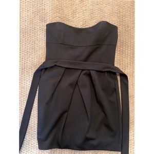 Cynthia Steffe black strapless NWT dress 10